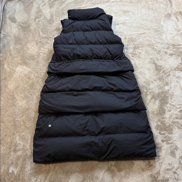Lululemon Transformable Parka Black Size 6 Long Vest Removable Sections Down - Picture 3 of 16
